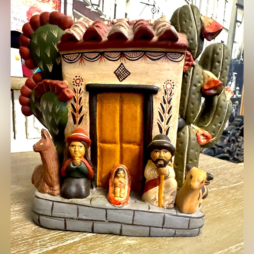 Peruvian Ceramic Nativity